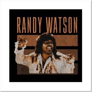 randy watson retro 80s Posters and Art